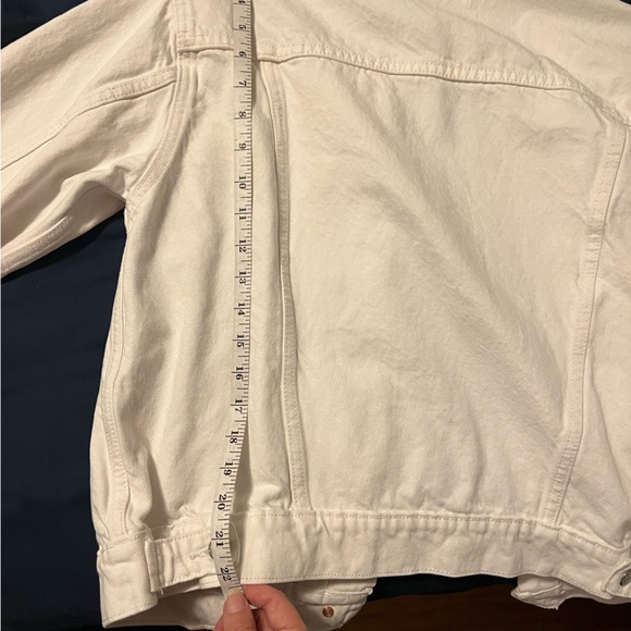 Denim Jacket - white size L - Picture 7 of 9